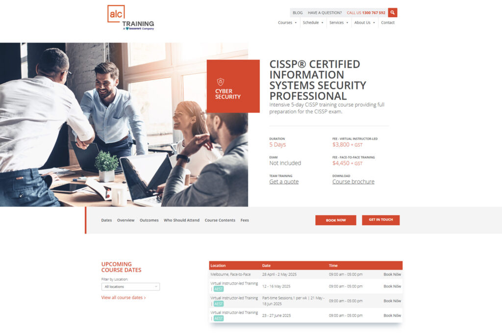 Certified Information Systems Security Professional Certification